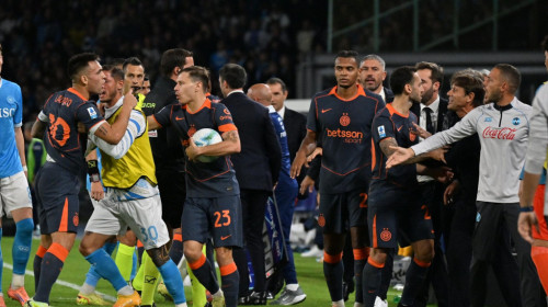 Antonio Conte, prima reacție după ce a fost la un pas să se ia la bătaie cu Lautaro Martinez