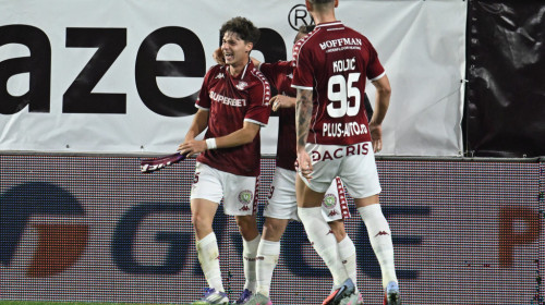 Rapid - Unirea Slobozia 4-1. Show în Giulești: elevii lui Gâlcă au egalat liderul Botoșani
