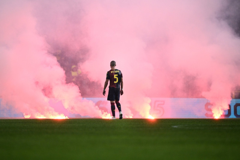 Mg Genova 29/10/2025 - campionato di calcio serie A / Genoa-Cremonese / foto Matteo Gribaudi/Image nella foto: Leo Ostig