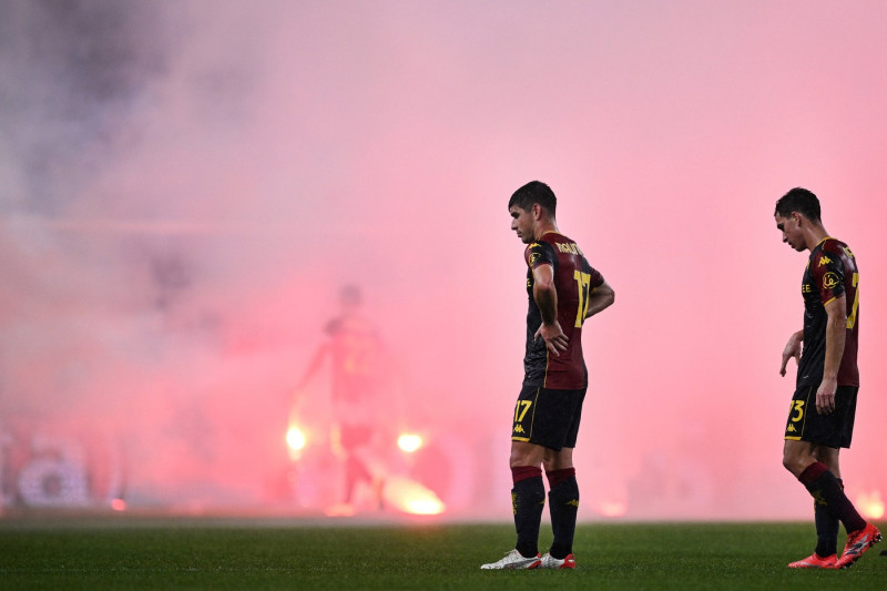 Mg Genova 29/10/2025 - campionato di calcio serie A / Genoa-Cremonese / foto Matteo Gribaudi/Image nella foto: Ruslan Ma