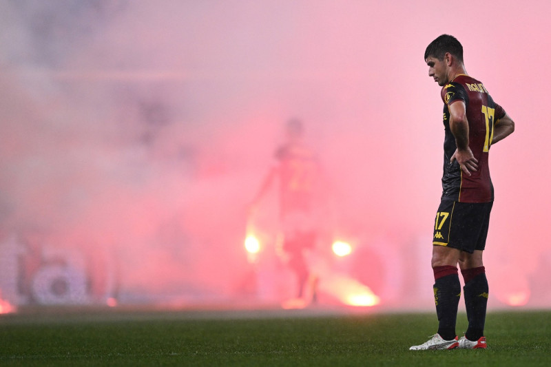 Mg Genova 29/10/2025 - campionato di calcio serie A / Genoa-Cremonese / foto Matteo Gribaudi/Image nella foto: Ruslan Ma