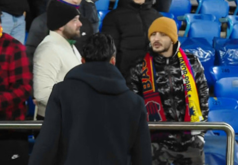 Imagini rușinoase după Basel - FCSB 3-1: Charalambous, înjurat de un suporter român! Ce a urmat