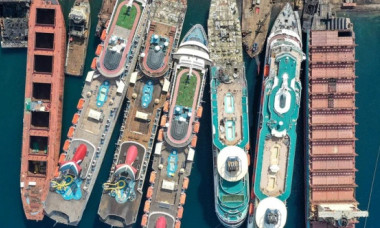 Unde se află cimitirul navelor de croazieră. Afacerea care a intrat în declin odată cu pandemia Covid-19