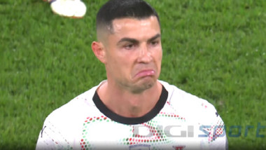 Imagini neverosimile: Cristiano Ronaldo, roșu direct pentru un gest golănesc! A urmat un întreg "show"