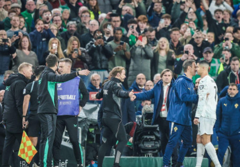 Selecționerul Irlandei "rupe tăcerea": ce cuvinte i-a spus Cristiano Ronaldo, după ce a fost eliminat direct