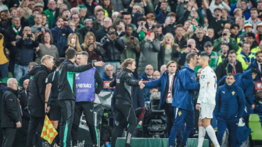 Selecționerul Irlandei "rupe tăcerea": ce cuvinte i-a spus Cristiano Ronaldo, după ce a fost eliminat direct