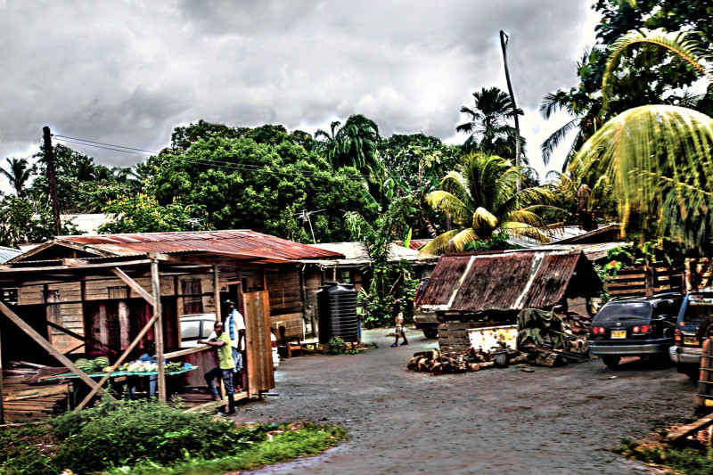 Settlement in Suriname / Photo