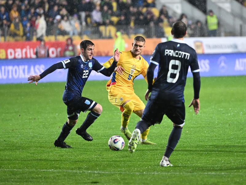 FOTBAL:ROMANIA-SAN MARINO, PRELIMINARIILE C.M. 2026 (18.11.2025)