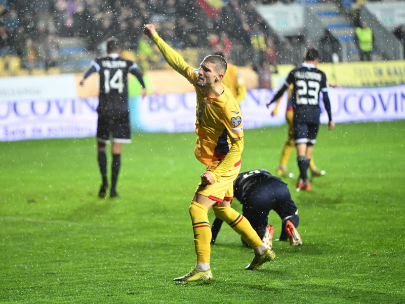 FOTBAL:ROMANIA-SAN MARINO, PRELIMINARIILE C.M. 2026 (18.11.2025)
