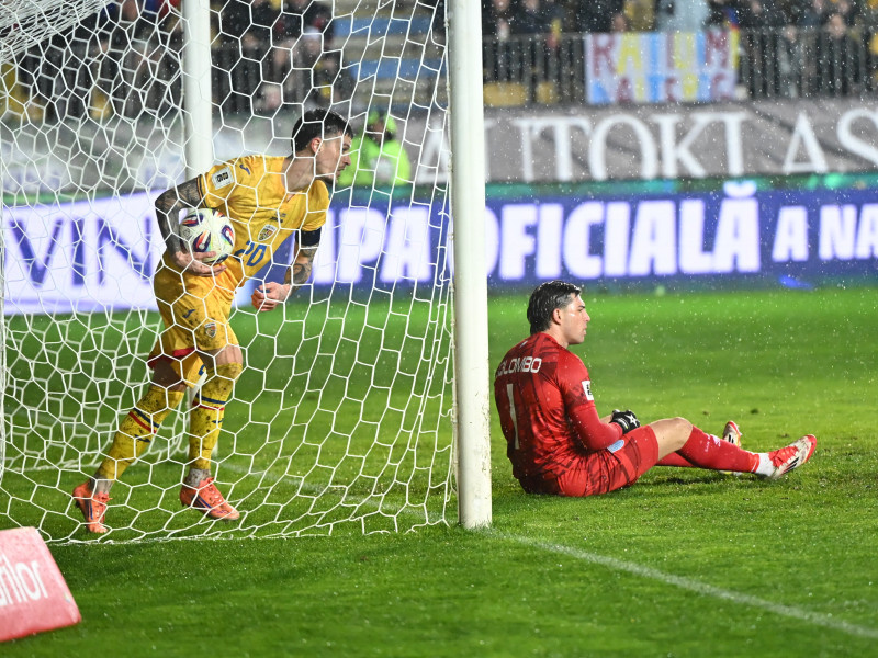 FOTBAL:ROMANIA-SAN MARINO, PRELIMINARIILE C.M. 2026 (18.11.2025)