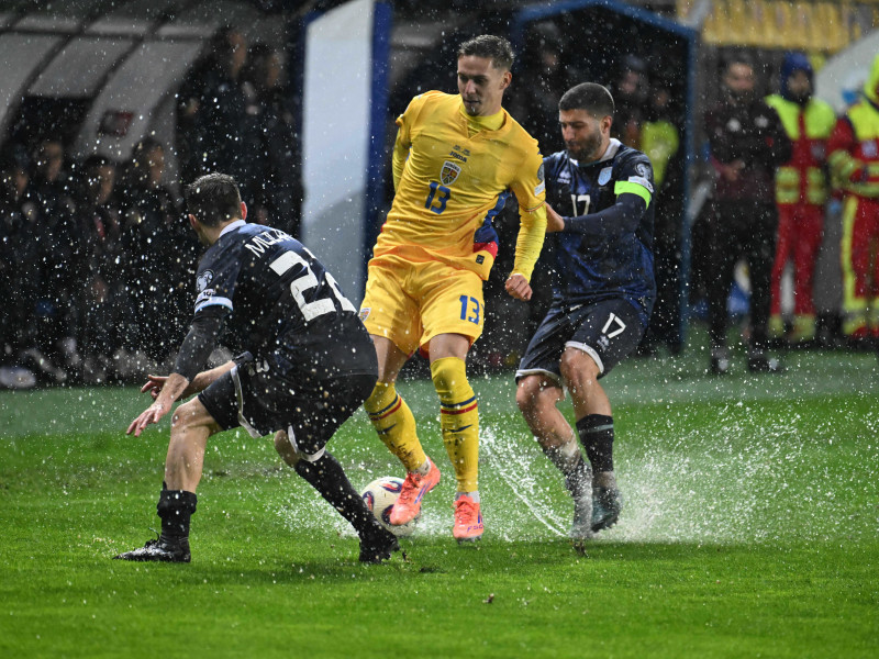 FOTBAL:ROMANIA-SAN MARINO, PRELIMINARIILE C.M. 2026 (18.11.2025)