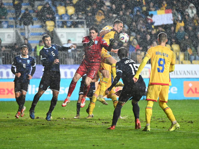 FOTBAL:ROMANIA-SAN MARINO, PRELIMINARIILE C.M. 2026 (18.11.2025)