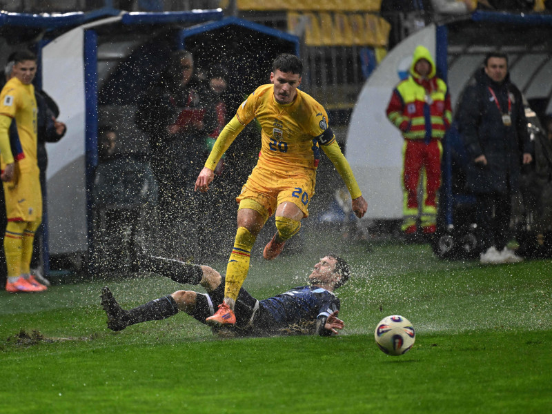 FOTBAL:ROMANIA-SAN MARINO, PRELIMINARIILE C.M. 2026 (18.11.2025)