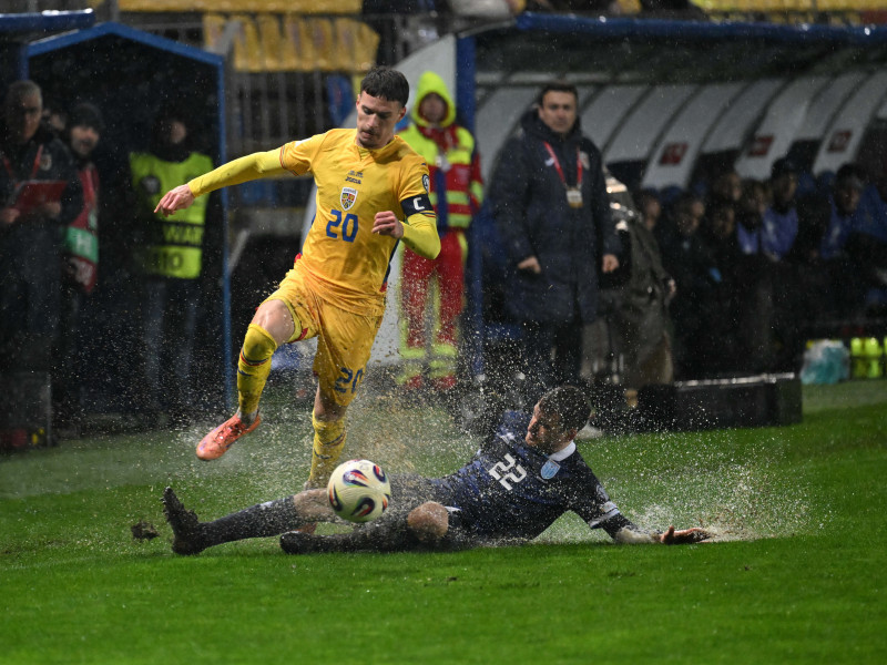 FOTBAL:ROMANIA-SAN MARINO, PRELIMINARIILE C.M. 2026 (18.11.2025)