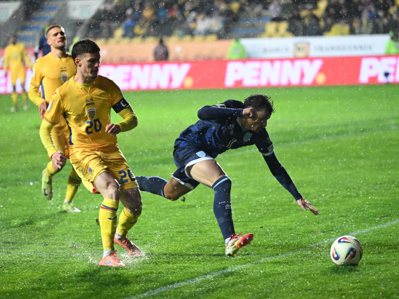 FOTBAL:ROMANIA-SAN MARINO, PRELIMINARIILE C.M. 2026 (18.11.2025)