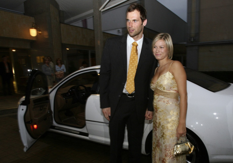 Petr ČECH, manželka Martina ČECHOVÁ, anketa Zlatý míč