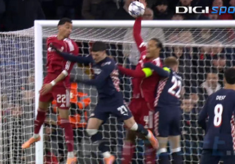 Fază neverosimilă la Liverpool - PSV: Van Dijk a "comis-o" chiar de lângă Dennis Man!