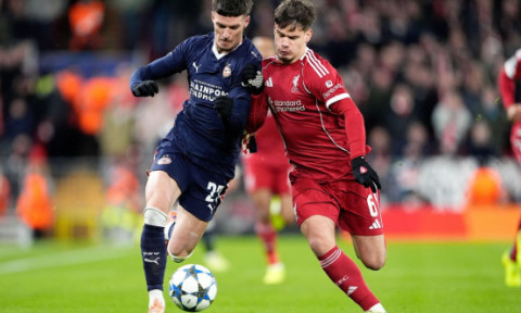 Dennis Man, 88 de minute în Liverpool - PSV 1-4! Nota primită după victoria istorică de pe Anfield