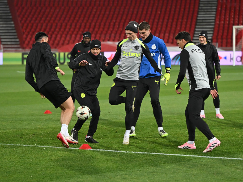 FOTBAL:ANTRENAMENT OFICIAL FCSB MECI STEAUA ROSIE BELGRAD (26.11.2025)