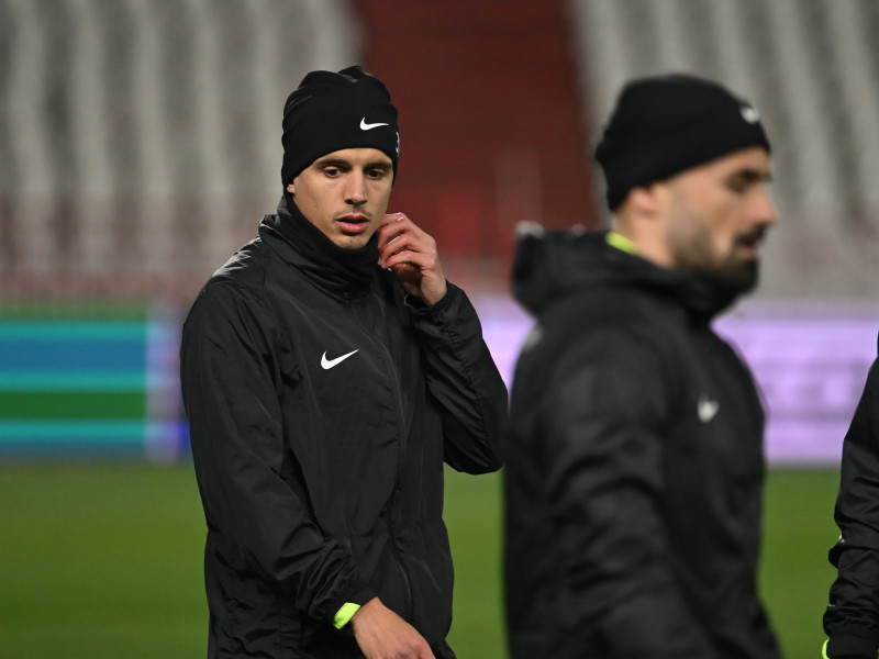 FOTBAL:ANTRENAMENT OFICIAL FCSB MECI STEAUA ROSIE BELGRAD (26.11.2025)