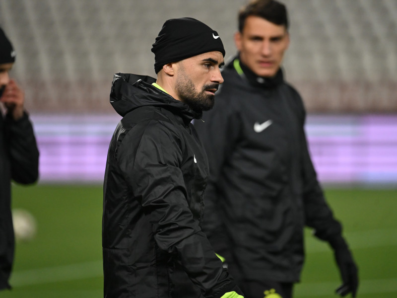 FOTBAL:ANTRENAMENT OFICIAL FCSB MECI STEAUA ROSIE BELGRAD (26.11.2025)