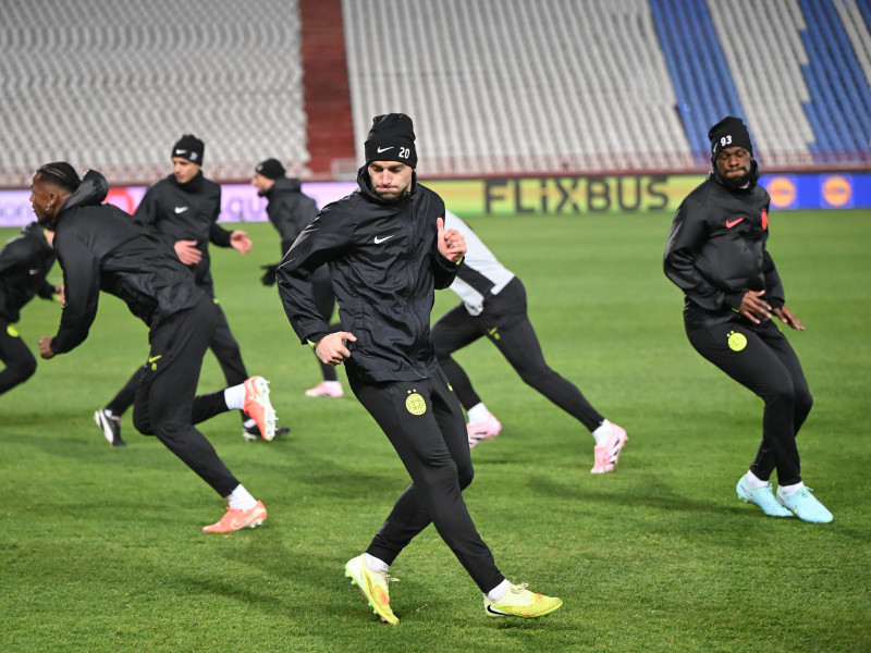 FOTBAL:ANTRENAMENT OFICIAL FCSB MECI STEAUA ROSIE BELGRAD (26.11.2025)