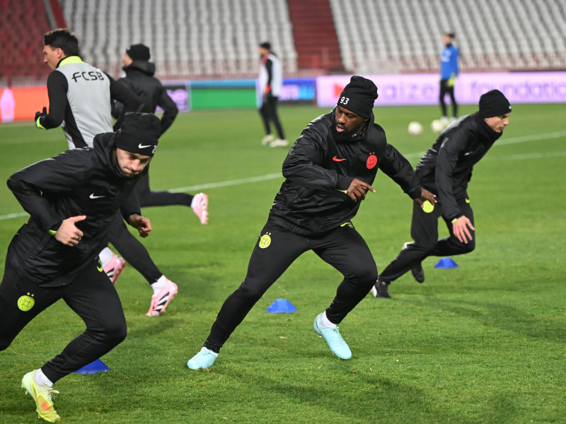 FOTBAL:ANTRENAMENT OFICIAL FCSB MECI STEAUA ROSIE BELGRAD (26.11.2025)