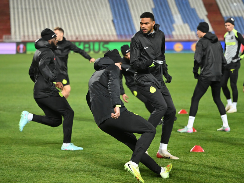 FOTBAL:ANTRENAMENT OFICIAL FCSB MECI STEAUA ROSIE BELGRAD (26.11.2025)