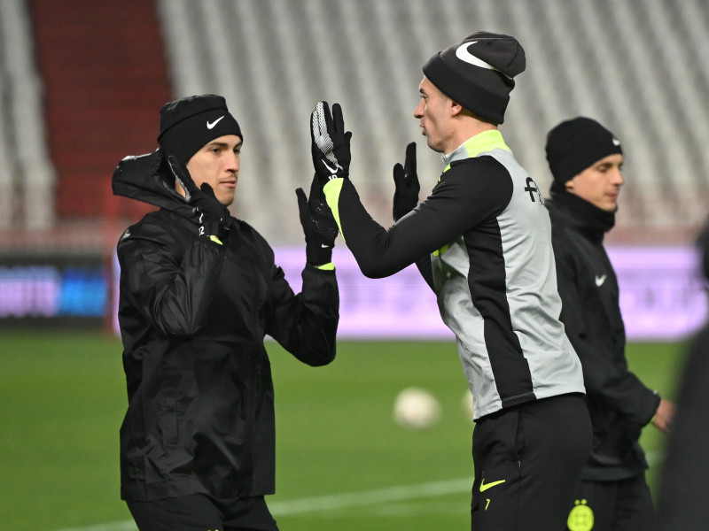 FOTBAL:ANTRENAMENT OFICIAL FCSB MECI STEAUA ROSIE BELGRAD (26.11.2025)