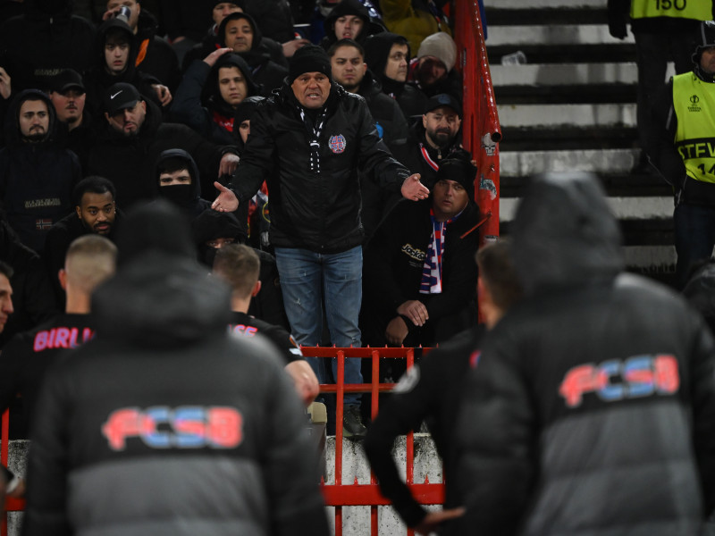 FOTBAL:STEAUA ROSIE BELGRAD-FCSB, UEFA EUROPA LEAGUE (27.11.2025)