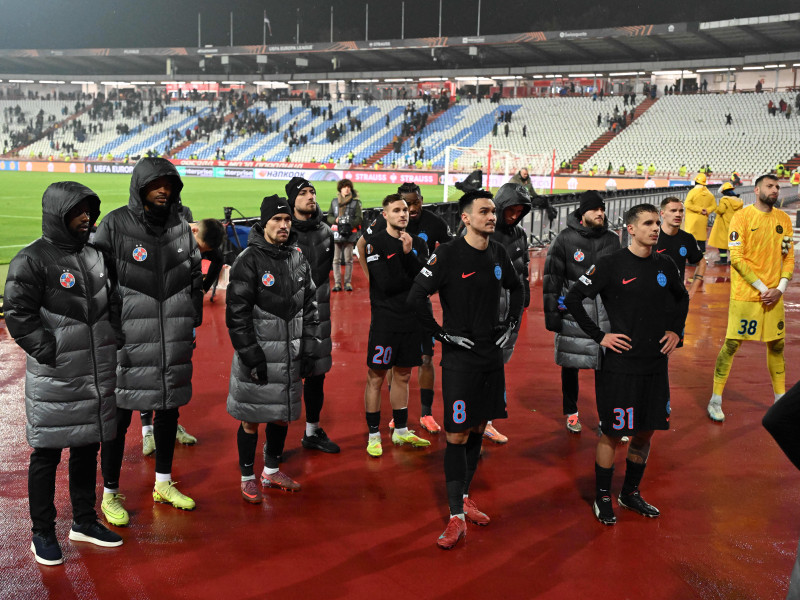 FOTBAL:STEAUA ROSIE BELGRAD-FCSB, UEFA EUROPA LEAGUE (27.11.2025)