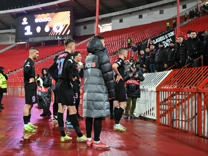 FOTBAL:STEAUA ROSIE BELGRAD-FCSB, UEFA EUROPA LEAGUE (27.11.2025)