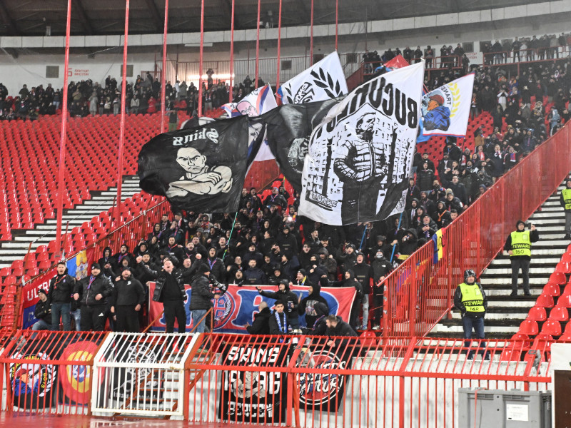 FOTBAL:STEAUA ROSIE BELGRAD-FCSB, UEFA EUROPA LEAGUE (27.11.2025)