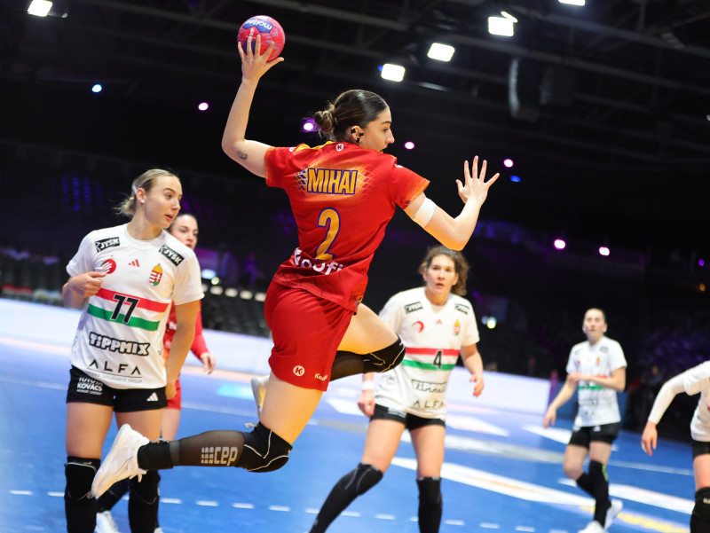 HANDBAL FEMININ:UNGARIA-ROMANIA, CAMPIONATUL MONDIAL DE HANDBAL FEMININ 2025 (03.12.2025)