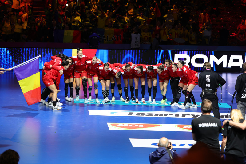 HANDBAL FEMININ:UNGARIA-ROMANIA, CAMPIONATUL MONDIAL DE HANDBAL FEMININ 2025 (03.12.2025)