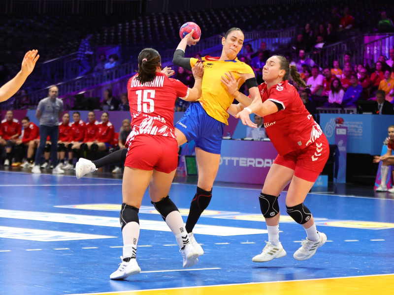 HANDBAL FEMININ:ELVETIA-ROMANIA, CAMPIONATUL MONDIAL DE HANDBAL FEMININ 2025 (07.12.2025)