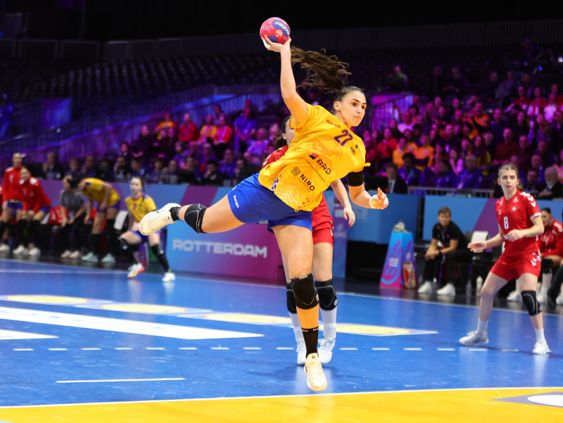 HANDBAL FEMININ:ELVETIA-ROMANIA, CAMPIONATUL MONDIAL DE HANDBAL FEMININ 2025 (07.12.2025)