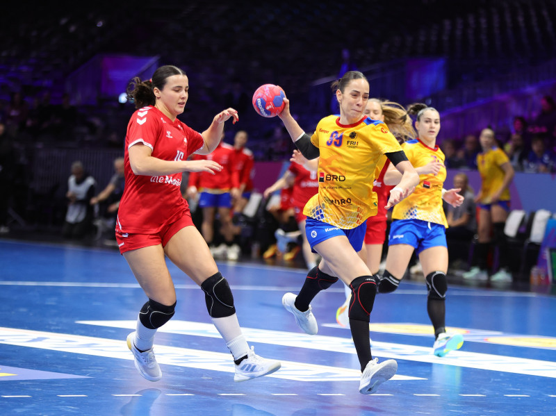 HANDBAL FEMININ:ELVETIA-ROMANIA, CAMPIONATUL MONDIAL DE HANDBAL FEMININ 2025 (07.12.2025)