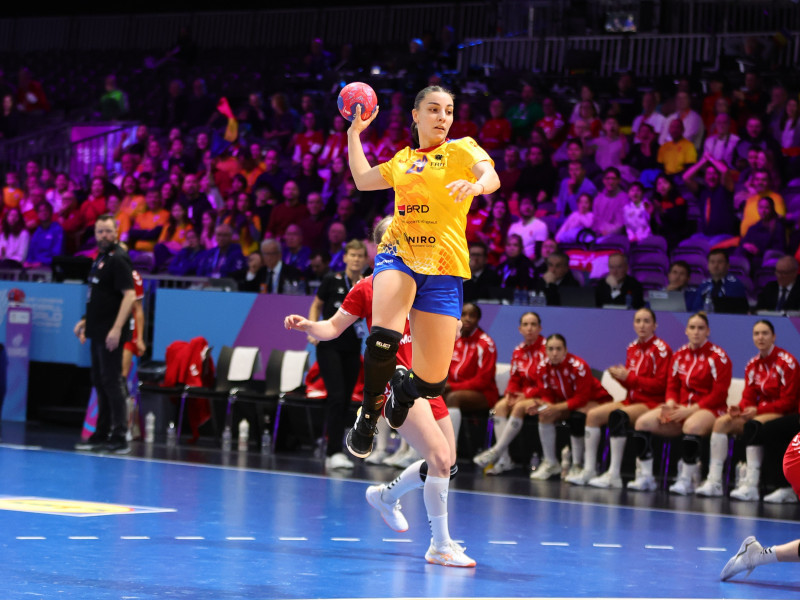HANDBAL FEMININ:ELVETIA-ROMANIA, CAMPIONATUL MONDIAL DE HANDBAL FEMININ 2025 (07.12.2025)
