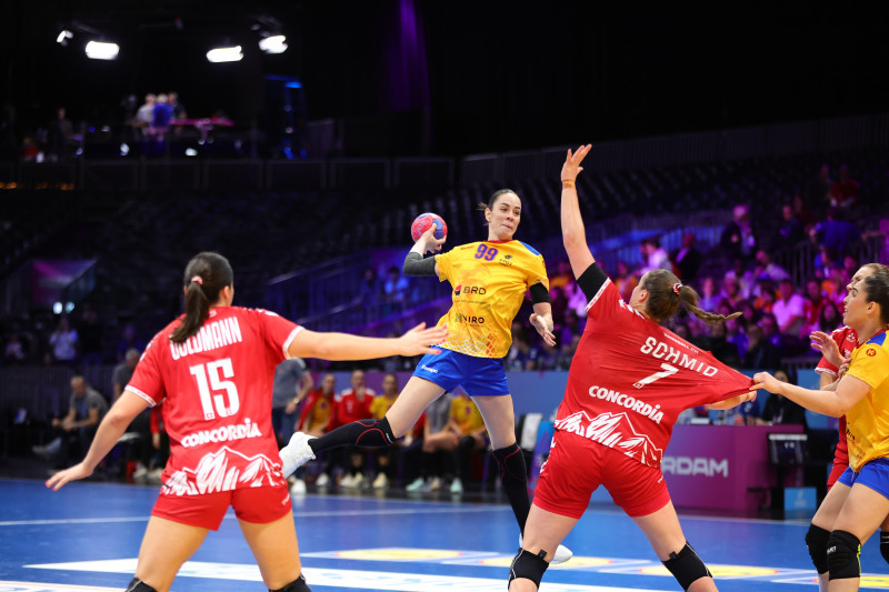 HANDBAL FEMININ:ELVETIA-ROMANIA, CAMPIONATUL MONDIAL DE HANDBAL FEMININ 2025 (07.12.2025)
