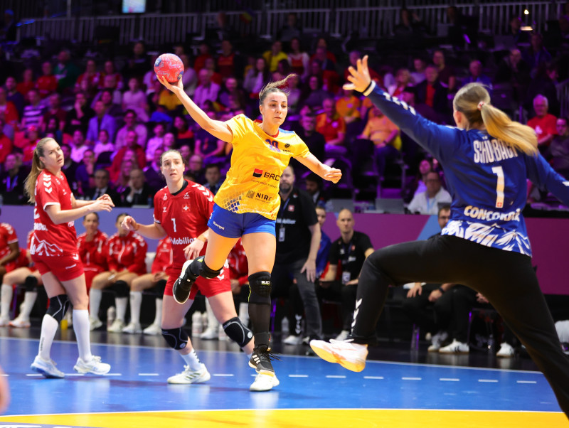 HANDBAL FEMININ:ELVETIA-ROMANIA, CAMPIONATUL MONDIAL DE HANDBAL FEMININ 2025 (07.12.2025)