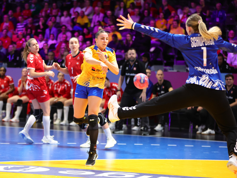 HANDBAL FEMININ:ELVETIA-ROMANIA, CAMPIONATUL MONDIAL DE HANDBAL FEMININ 2025 (07.12.2025)