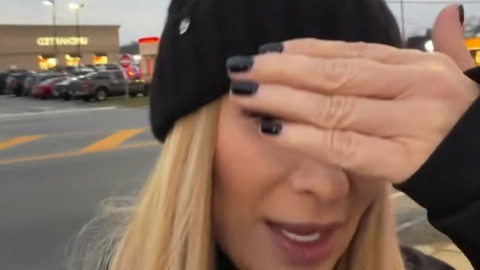 K.O. în runda a 4-a! Cum arată Ronald Gavril, după meci. Anamaria Prodan l-a filmat: "Stă ascuns, așa!"