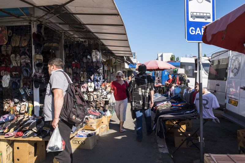 Moldova. Chisinau. Daily Life. Local Market