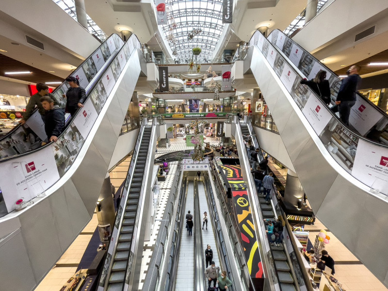 Shopping mall in Chisinau