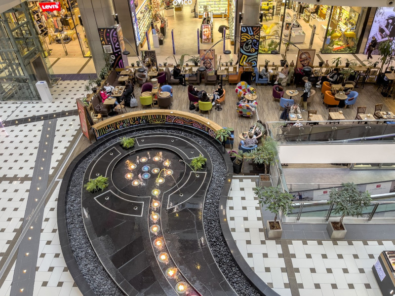 Shopping mall in Chisinau