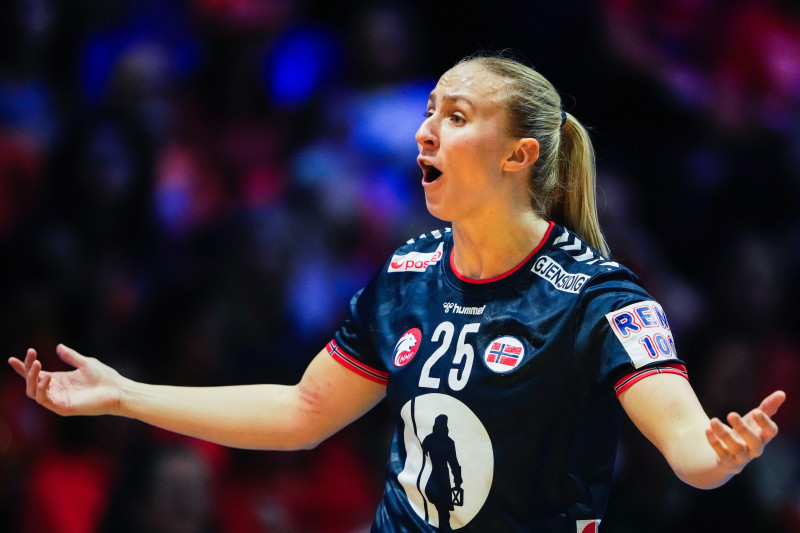 Rotterdam, Netherlands 20251214. Norway's Henny Ella Reistad during the final of the Women's Handball World Championship between Germany and Norway at Ahoy Arena. Photo: Beate Oma Dahle / NTB This text is auto translated