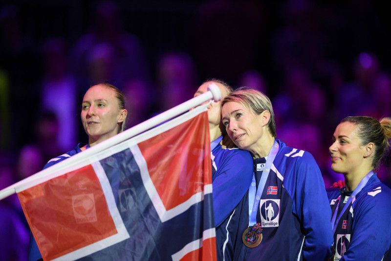 Handball WM 2025/ Finale/ GER - NOR 20:23/ Siegerehrung