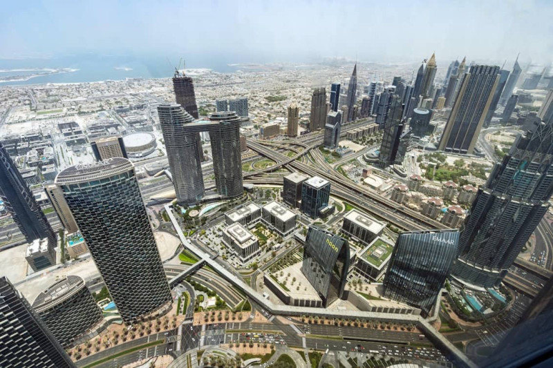 'Palace in the sky’ in world's tallest building hits market for Ł40m after being ‘kept secret’ for 13 YEARS