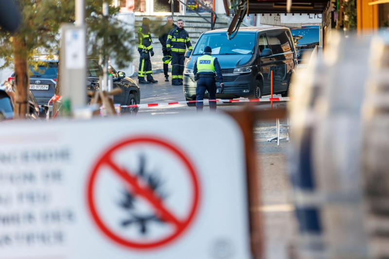 An explosive fire ripped through the nightclub Le Constellation in the Crans section of Crans-Montana in thecanton of Valais in Switzerland around 01:30 into the new year, killing several dozen (numbers yet to be confirmed) and injuring more than hundred
